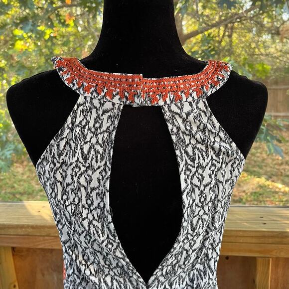 THML Jameson Embroidered Sleeveless Maxi Dress Size M - Picture 5 of 10